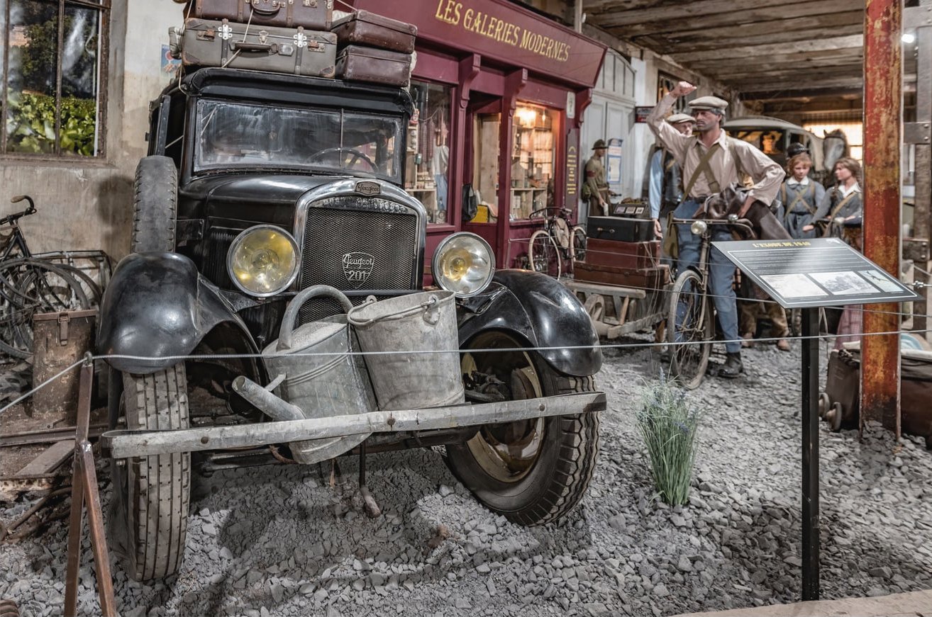 Museum of “France 40 Vehicules”