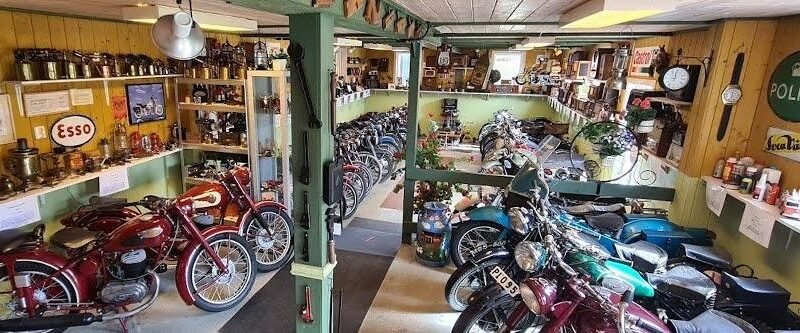 Stig Carlsson’s motorcycle museum