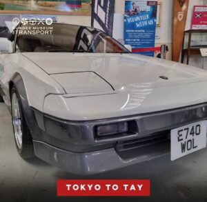 1988 Toyota MR2 Lands at Dundee Museum of Transport