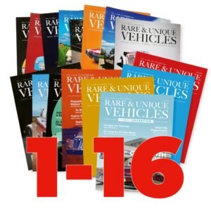 Back Issues Of Award-Winning Rare & Unique Vehicles Magazines Are Still Available