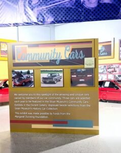 Sloan Museum of Discovery to Unveil “Community Cars” Exhibit