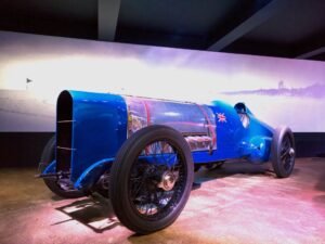National Motor Museum Takes Sunbeam 350hp Blue Bird To Wales For World Land Speed Record Centenary