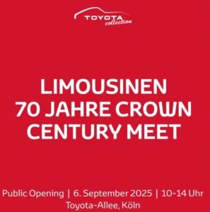 Toyota Collection To Hold an Open Day on 6 September