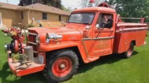 Antique Toy and Firehouse Museum Completes Mechanical Restoration of 1959 Valley Fire Engine