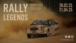 Rally Legends Pop-up Exhbition At Autoworld In Brussels Is Popular With Visitors